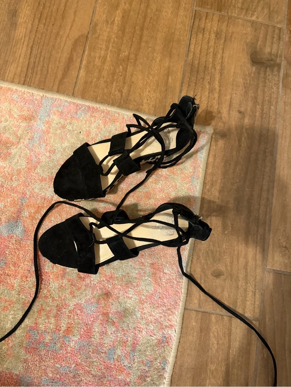 Vince Camuto black lace